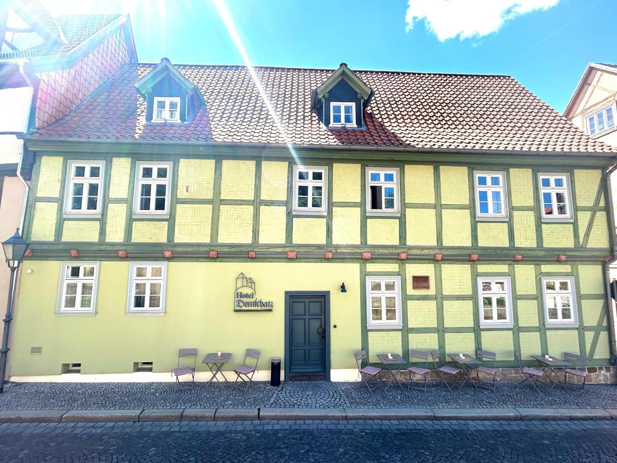 Hotel Domschatz Quedlinburg Dış mekan fotoğraf
