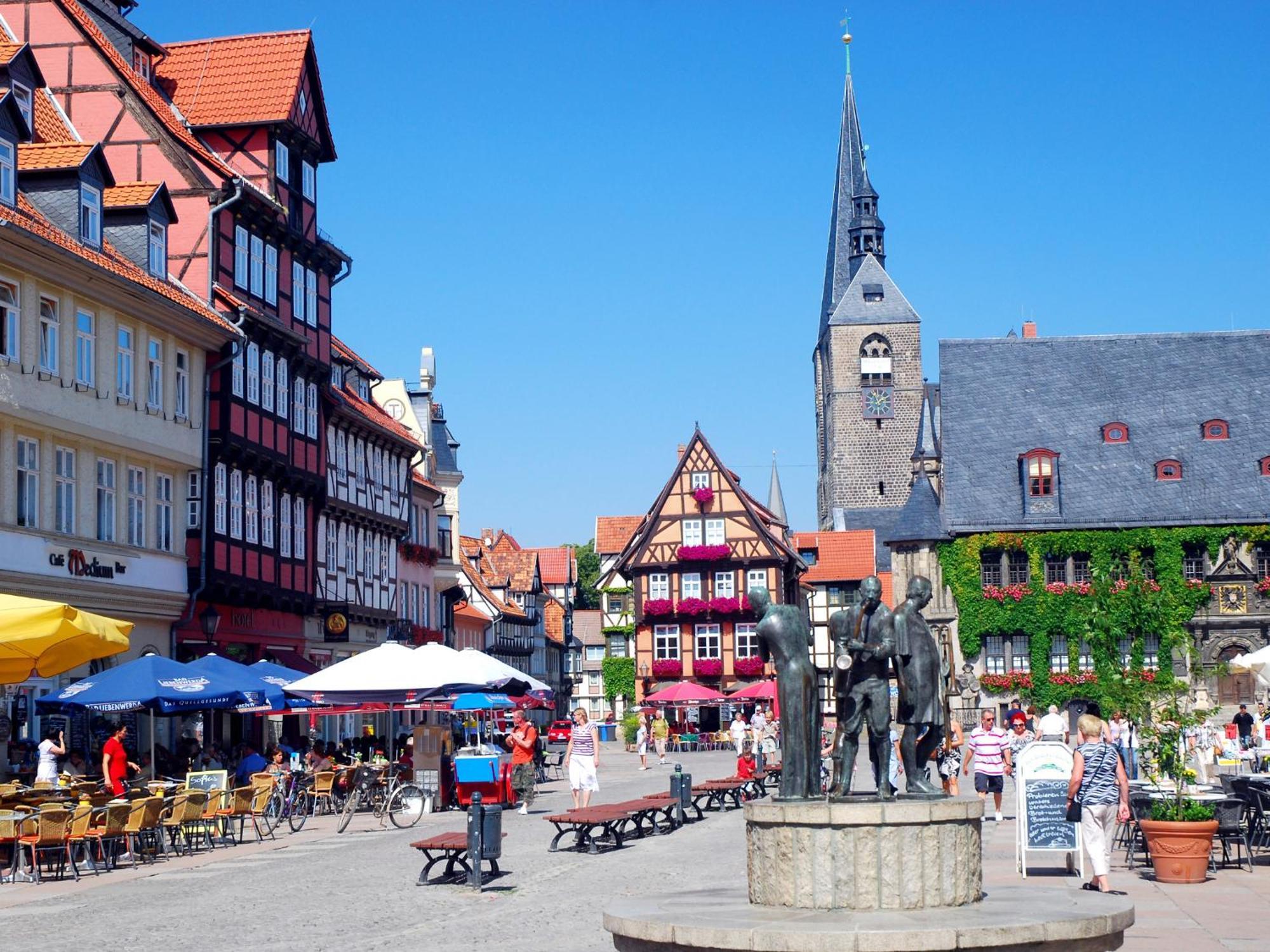 Hotel Domschatz Quedlinburg Dış mekan fotoğraf