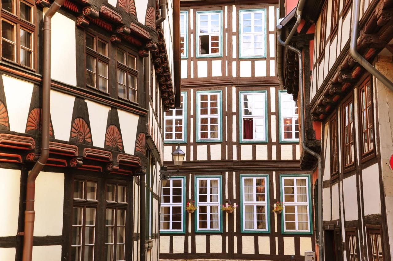 Hotel Domschatz Quedlinburg Dış mekan fotoğraf